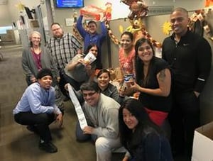 Austin TX office-Food Drive 2017