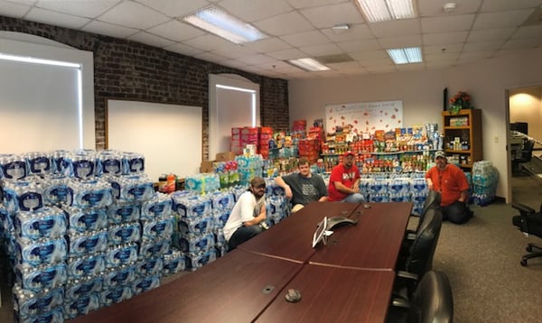 Norton VA office-Food Drive 2017
