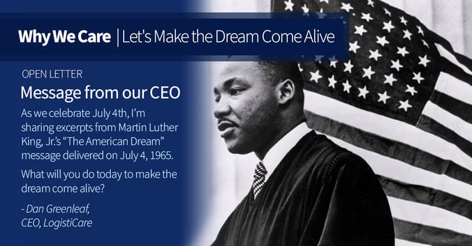 Why We Care: Let's Make the Dream Come Alive